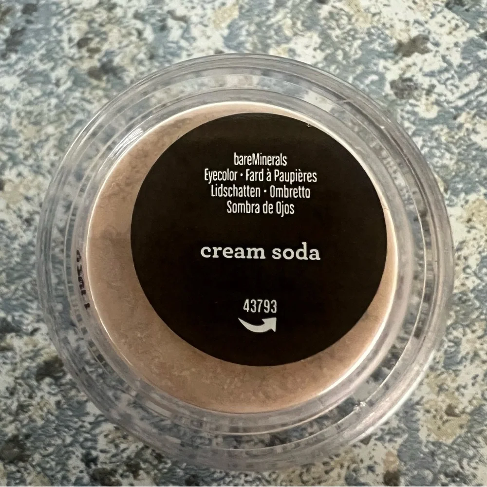 bareMinerals Cream Eye Shadow Cream Soda Mini Loose Powder Sealed .01 oz/.28 g